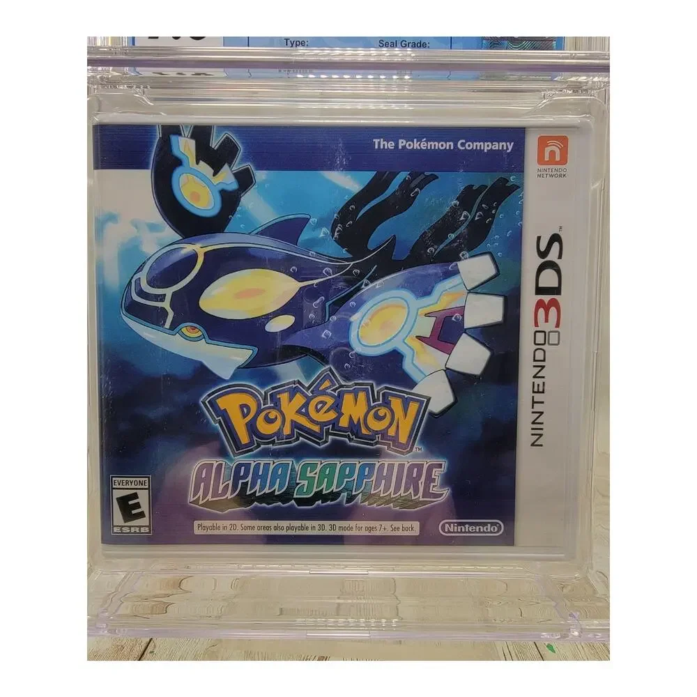 Pokémon Alpha Sapphire Nintendo 3DS 2014 CGC Graded 9.8 A++ Early Print